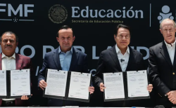 SEP y la FMF se unen en una alianza histórica para erradicar el analfabetismo en México